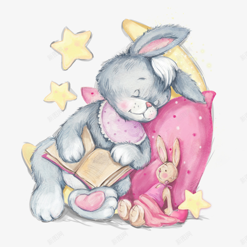 兔妈妈给小兔子讲故事png免抠素材_88icon https://88icon.com 兔妈妈 兔子简笔画 可爱的 夜晚 小兔子 感动故事 故事书 睡觉 睡觉的小兔子 讲故事