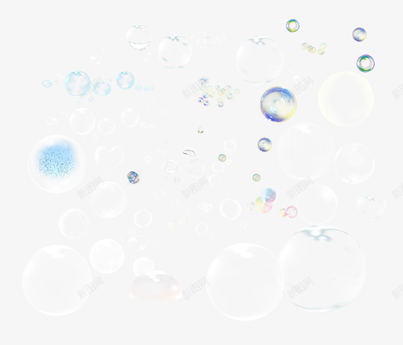 气泡透明水泡水滴png免抠素材_88icon https://88icon.com 气泡 水泡 肥皂泡 透明素材