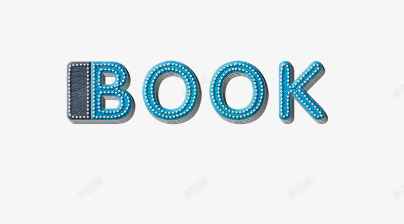 牛皮字效果BOOKpng免抠素材_88icon https://88icon.com 书籍 字体 效果 牛皮字