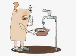 节约用水漫画节约用水漫画高清图片