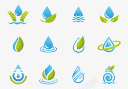 保护水资源标志素材