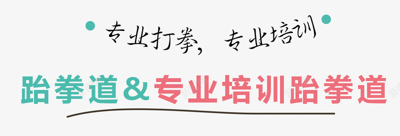 跆拳道专业png免抠素材_88icon https://88icon.com 专业培训 专业打拳 创意 字体 少儿跆拳道 排版 文字设计模版