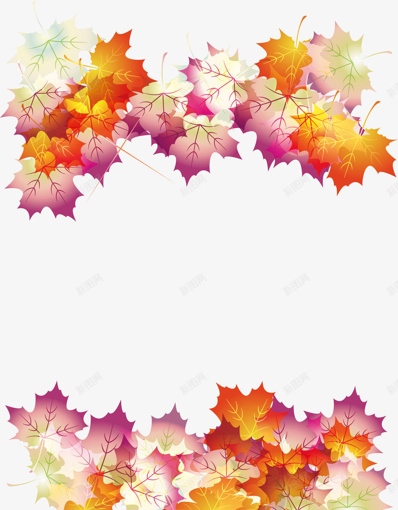 红色清新简约枫叶png免抠素材_88icon https://88icon.com 叶子 枫叶 植物 清新 秋季 简约 红色 装饰图案 边框纹理