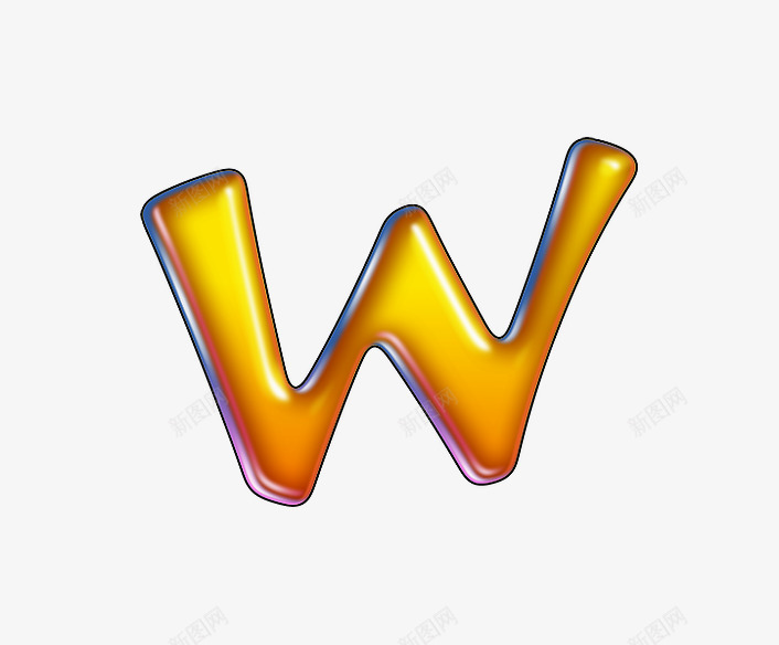 水滴字母wpng免抠素材_88icon https://88icon.com 创意字母 水滴字体 水滴字母数字 现代