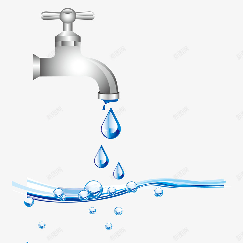 水管和水滴png免抠素材_88icon https://88icon.com 水 水滴 水管