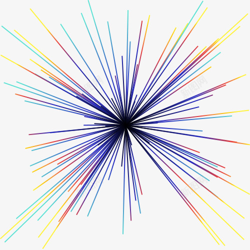 放射彩线矢量图eps免抠素材_88icon https://88icon.com 卡通 彩色 手绘 放射 紫色 线条 绿色 黄色 矢量图