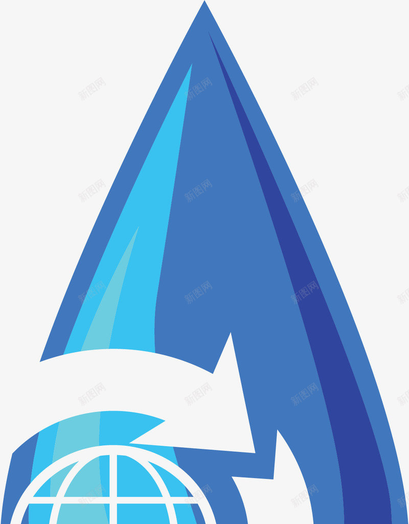 地球蓝色水滴标志矢量图ai免抠素材_88icon https://88icon.com 世界节水日 水滴标志 矢量png 节水日 蓝色水滴 镂空地球 矢量图