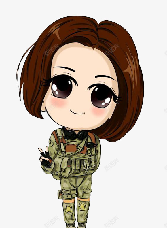 特种兵女兵手势png免抠素材_88icon https://88icon.com png素材 女兵 手势 特种兵