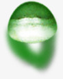 绿色水珠虚化科技素材