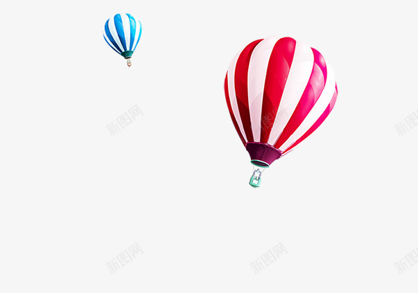 彩色条纹热气球漂浮png免抠素材_88icon https://88icon.com 彩色 条纹 漂浮 热气球