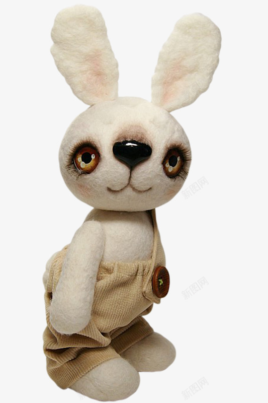 白色小兔子毛绒玩具png免抠素材_88icon https://88icon.com 兔子免抠图片 小兔子玩具 毛绒玩具 白色兔子