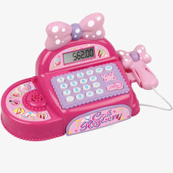 粉红公主电话素材