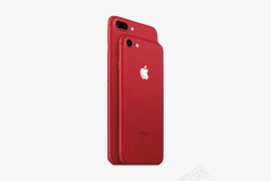 iphone7红色苹果新款手机素材