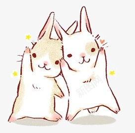 可爱卡通萌兔png免抠素材_88icon https://88icon.com 兔子 卡通 可爱