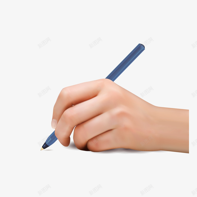 拿笔写字的手png免抠素材_88icon https://88icon.com 左右手 手素材 手设计 拿笔写字 涂写 矢量手势 精美手势