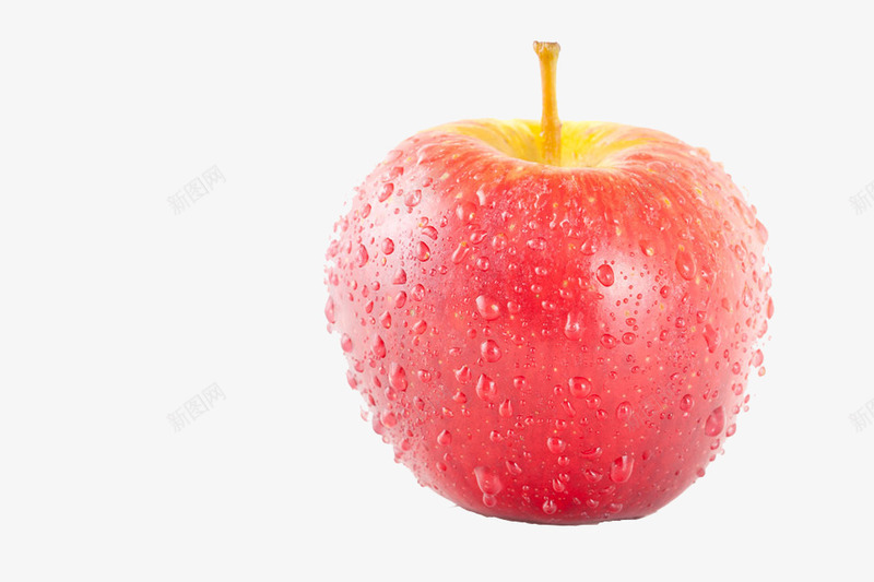 水珠红苹果水果png免抠素材_88icon https://88icon.com 水果 水滴 红彤彤 红苹果 食物 食物素材