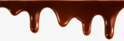 棕色巧克力美味棕色巧克力水滴高清图片