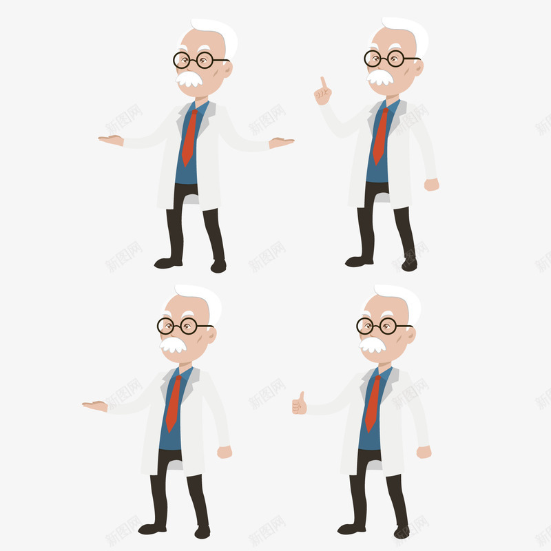 学者手势png免抠素材_88icon https://88icon.com 人像 学者 科学家 老年人