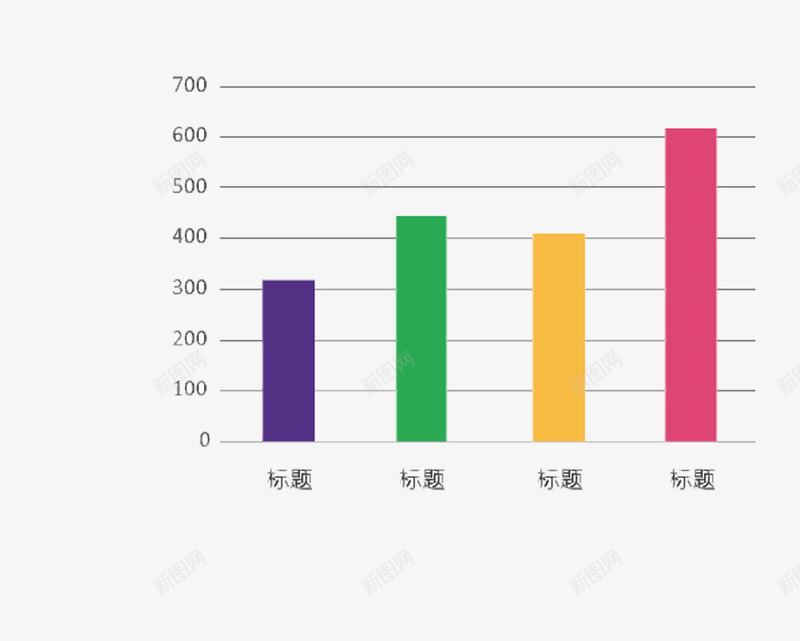 彩色条纹统计图png免抠素材_88icon https://88icon.com PPT 免抠 免抠素材 彩色 条纹 统计图