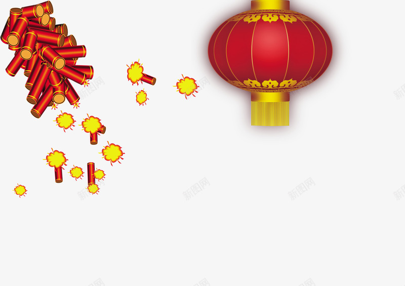 红色鞭炮png免抠素材_88icon https://88icon.com 喜庆 放炮 放鞭炮 新年喜庆的鞭炮集合PSD分层素材下载 炮竹 爆竹 礼炮 福字 过年 鞭炮