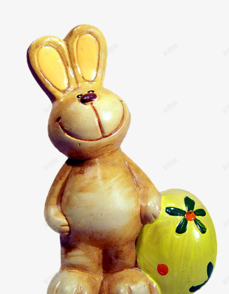 陶瓷兔子饰品实物图png免抠素材_88icon https://88icon.com 兔子 复活节兔子 陶瓷 饰品