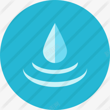 透气水水滴图标图标