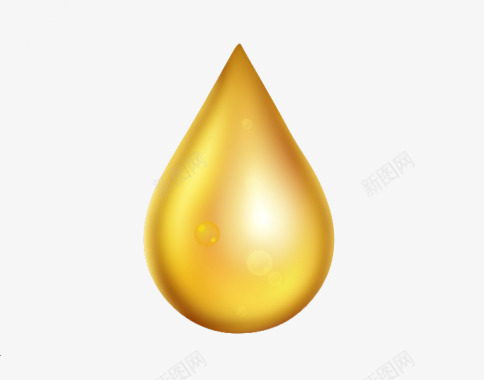 金色铃铛金色水滴图标图标