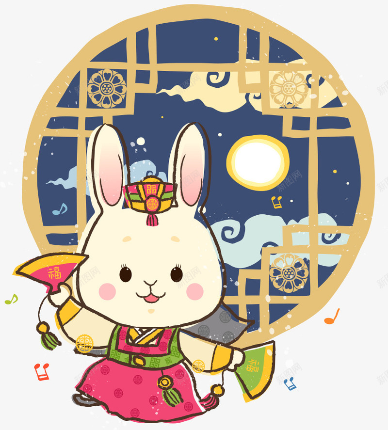 跳舞的兔子png免抠素材_88icon https://88icon.com 兔子 动物 动物插画 卡通兔子 卡通动物 生肖动物 矢量兔子 矢量动物 跳舞