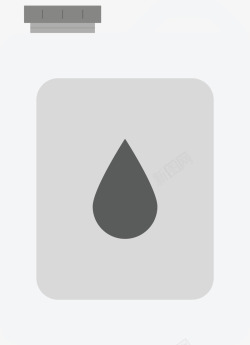 水滴可燃物物品种类矢量图素材