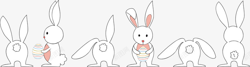 卡通传送彩蛋的兔子矢量图eps免抠素材_88icon https://88icon.com 传送 兔子 兔子卡通 卡通 卡通兔子 彩蛋 矢量图形 矢量图
