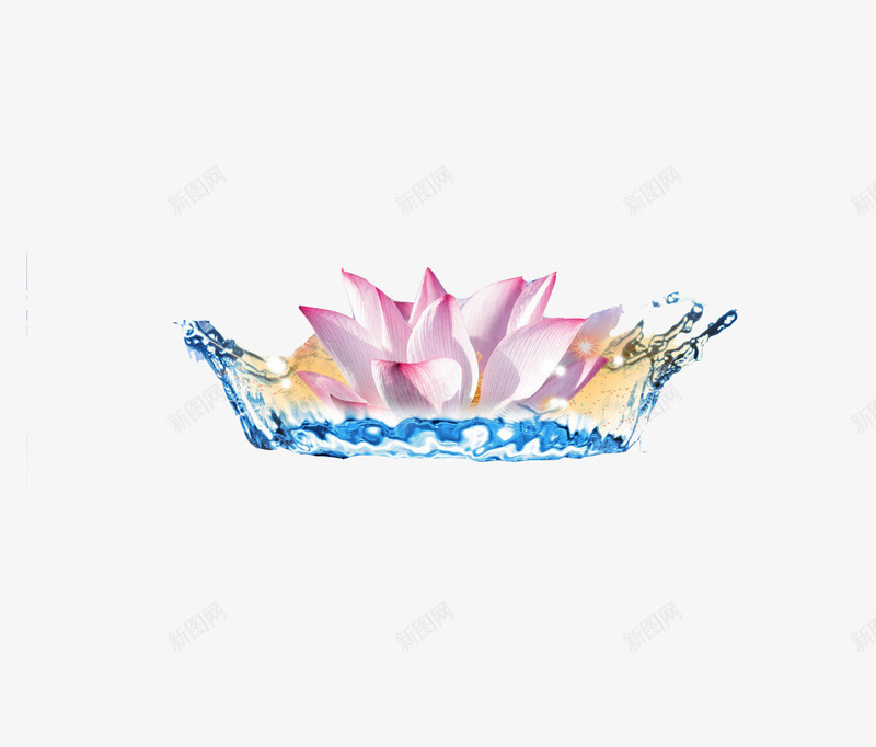 动感水波图形png免抠素材_88icon https://88icon.com 动感水波图形 化妆品 水滴 荷花 蓝色 透明