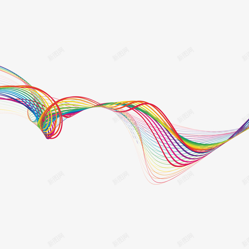 速度线条彩色缠绕线条矢量图ai免抠素材_88icon https://88icon.com 彩色 线条 缠绕 速度 速度线条 矢量图