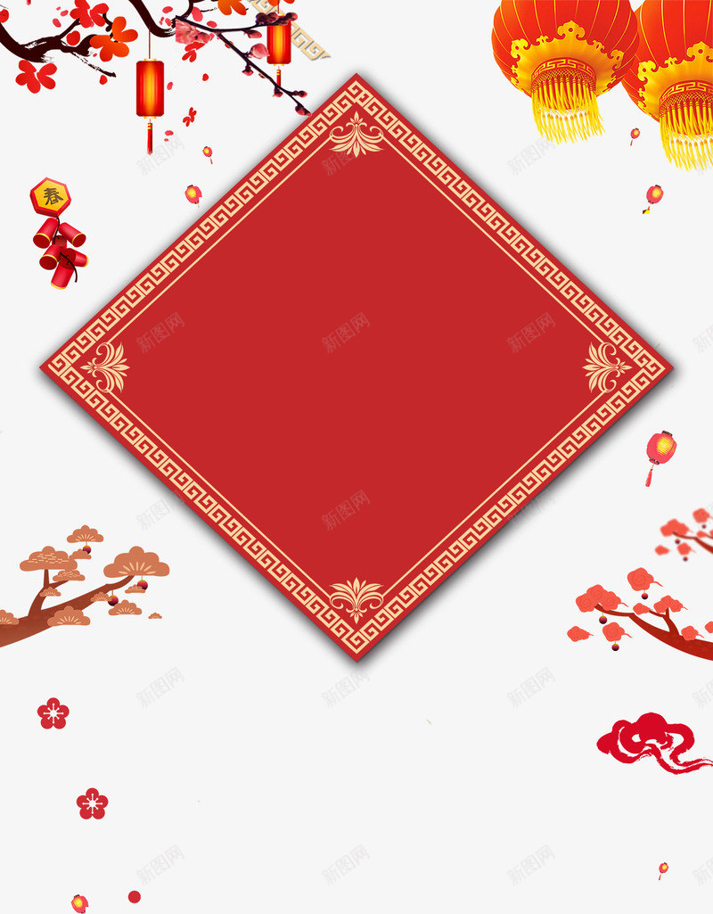 2018春节分层背景psd免抠素材_88icon https://88icon.com 2018春节分层背景设计 传统节日 喜庆背景 新年 欢度春节 狗年