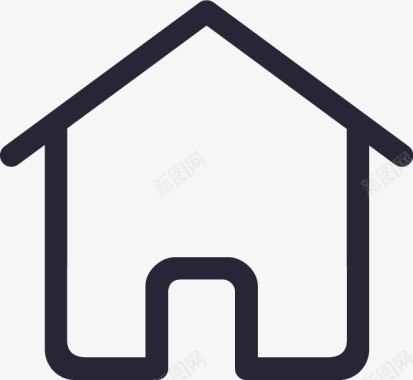 中秋月饼首页icon首页矢量图图标图标