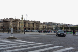法国巴黎协和广场风光素材