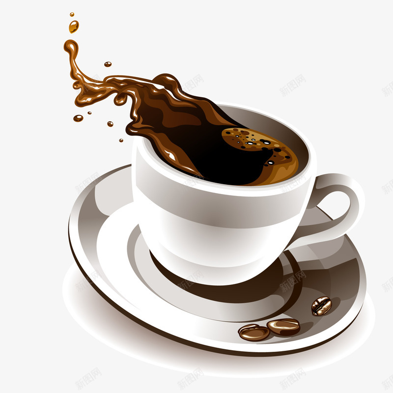灰色圆弧创意咖啡杯子元素矢量图ai免抠素材_88icon https://88icon.com 创意 咖啡 扁平化 杯子 水滴 灰色 纹理 质感 矢量图