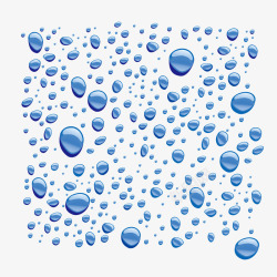 静态水泡散落的静态水珠水泡高清图片