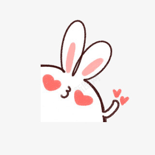 萌萌可爱的小兔子图标图标