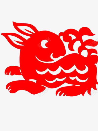 兔子剪纸png免抠素材_88icon https://88icon.com 中国风兔子剪纸 兔子 兔子剪纸免抠png 剪纸 动物 十二生肖 十二生肖剪纸 卯兔 手工艺品 生肖 红色