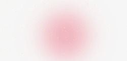粉红烟雾斑点透明装饰素材
