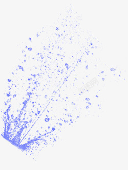 分散水滴分散四射水滴高清图片