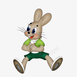 卡通兔子元素素材