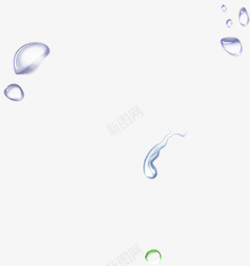 白色不规则晶莹水珠png免抠素材_88icon https://88icon.com 不规则 晶莹 水珠 白色