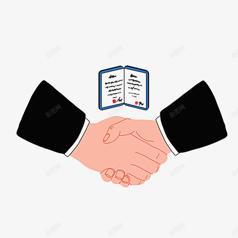 卡通2个人握手的PSD分层psd免抠素材_88icon https://88icon.com 中指 小指 张开手 张开手掌 手张开 摊开手 鄙视 食指