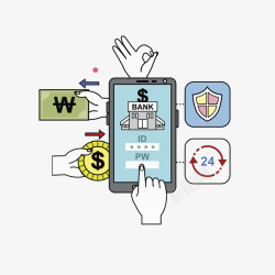 手机银行素材