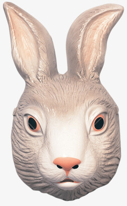 搞怪装扮万圣节兔子头套高清图片