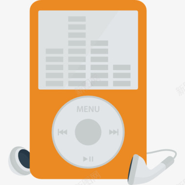 便携式MP3图标图标