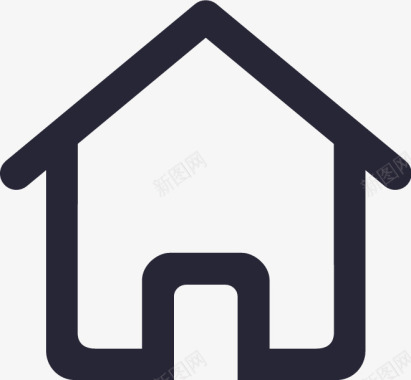 中秋月饼首页icon首页矢量图图标图标