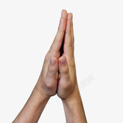 祈祷的手双手合十高清图片
