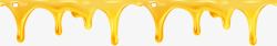 质感黄色水滴素材